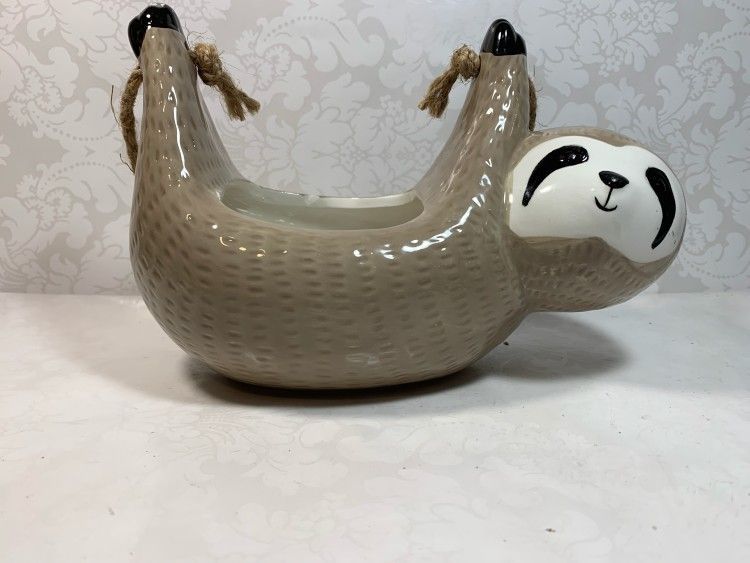 Sloth Hanging Plant Holder