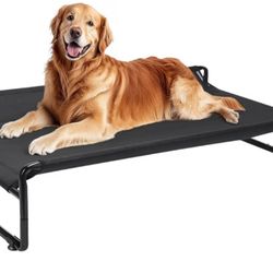 Veehoo Elevated Pet Bed XL Black