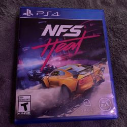 PlayStation PS4 Need For Speed Heat Game