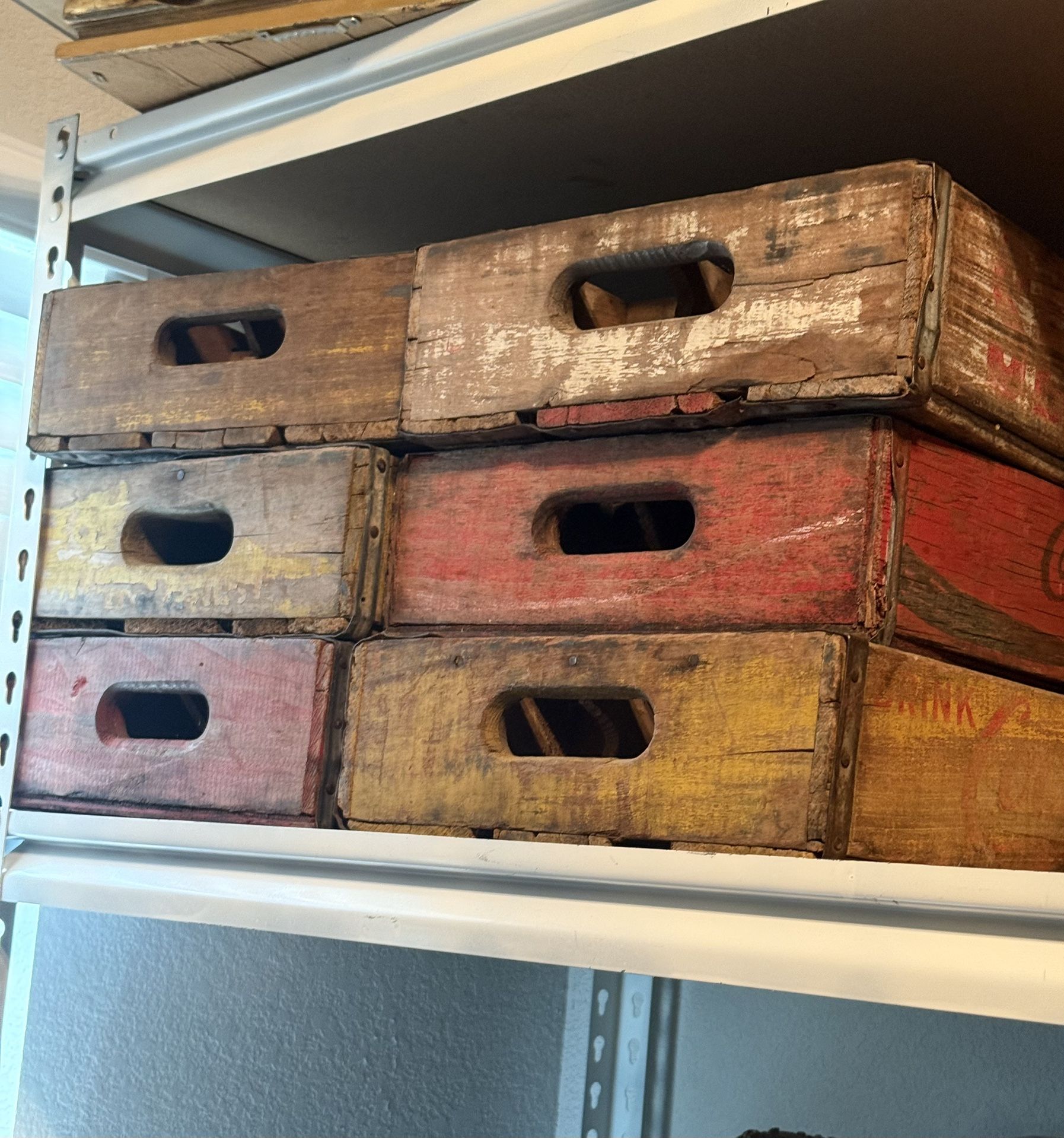 Vintage Wooden coca-Cola Crates