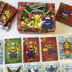 Pokémon Holiday Merry Christmas Database Box Complete Set of 150 Cards