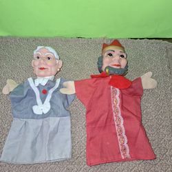 2 Hand Puppets Mister Rogers Neighborhood 

