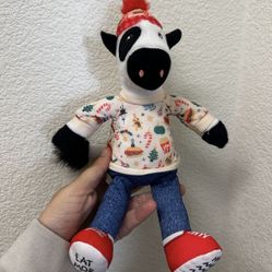Holiday Christmas Chick Fil A Cow Plush
