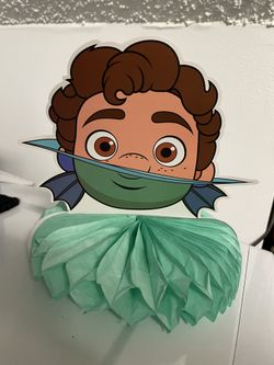 Luca Pixar Movie Table Center Birthday Party Decorations Centerpiece