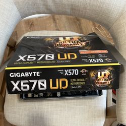 Gigabyte X570 UD Motherboard W 16gb Of Ram