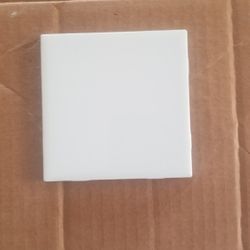 White Bathroom  Tiles 4"