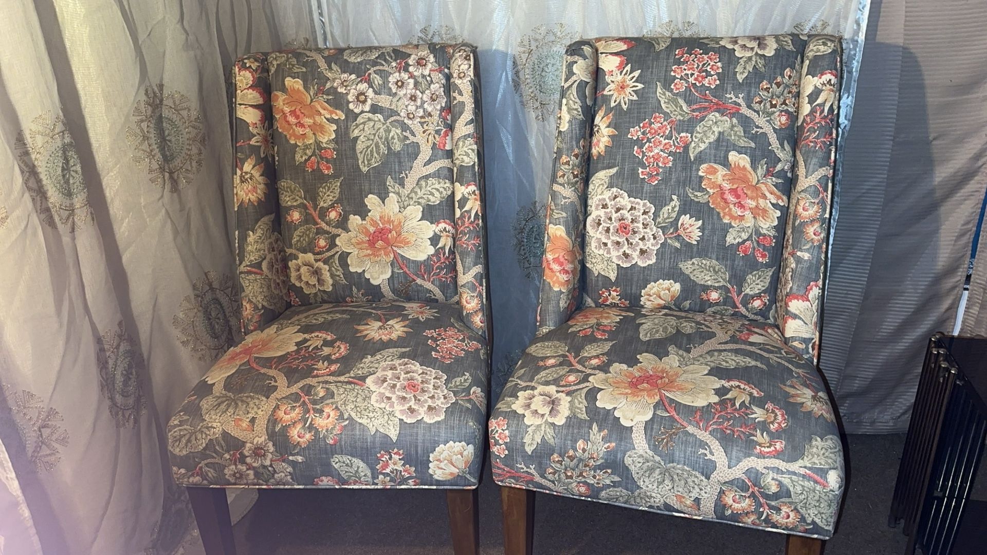 Beautiful Set Of 2 Accent Chairs