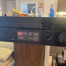 Sony STRDH590 725W 5.2Ch. Hi-Res 4K Ultra HD HDR A/V Home Theater Receiver w vintage speakers 