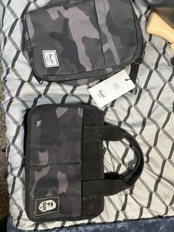 Herschel Camo Sling Bag And BAPE Bag