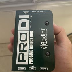 Radial pro DI