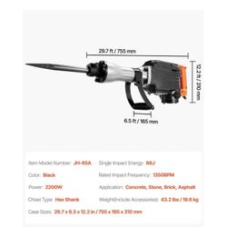 Demolition Jack Hammer