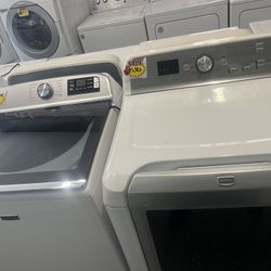 Maytag Washer And Dryer Set Large Capacity 