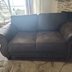 Couch- Brown 2 Seater