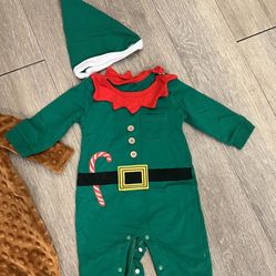 Baby Christmas Costume 6-9 M