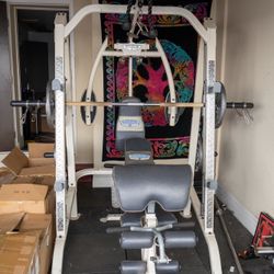 Iron Grip Strength Smith Machine Bundle — Complete Home Gym Setup