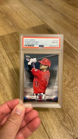 Shohei Ohtani Rookie RC 2018 Topps Salute #S-54 PSA 8 Angels Dodgers MVP
