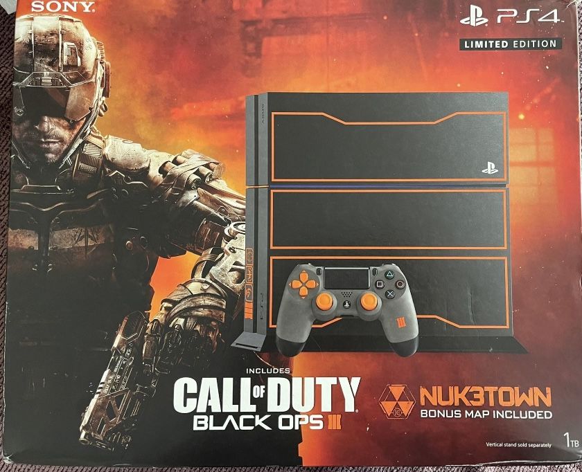 Ps4 Black Ops 3 Special Edition Console Controllers / Games