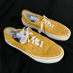 Vans Authentic SF Corduroy Sneakers Men's Size 8 Women's 9.5 New Without Tags