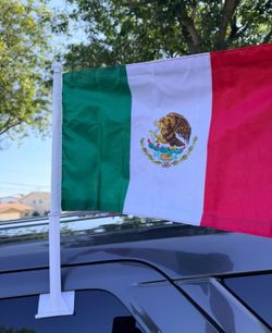 Mexico window flags