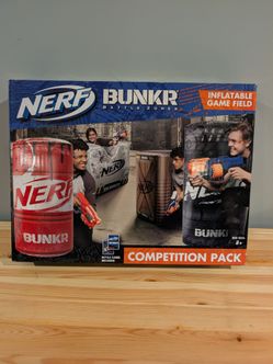 NERF BUNKR Battle Zones Inflatable Game Field Competition pack