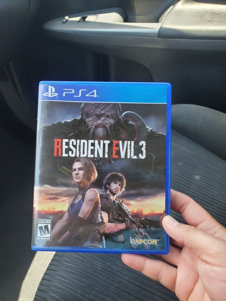 Resident evil 3 $35