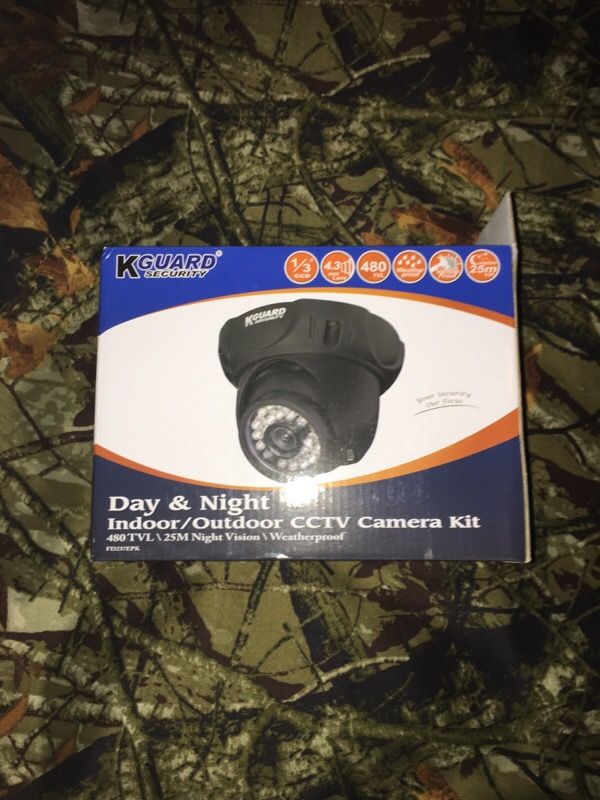Night vision motion detected video surveillance up to 80 ft