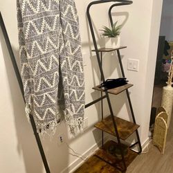 Clothing Rack With Shelves