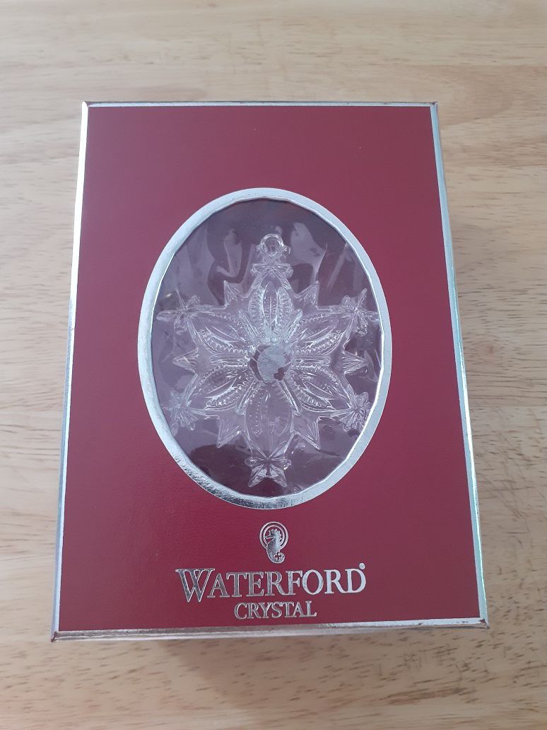 2008 Waterford crystal ornaments (Mint)