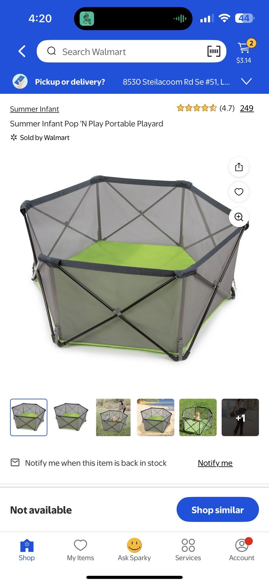 Summer Infant Pop 'N Play Portable Playard