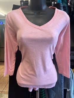 Ladies Kirkland V neck 3/4 sleeve