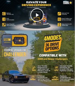 Pedal commander for 2008-Newer challengers