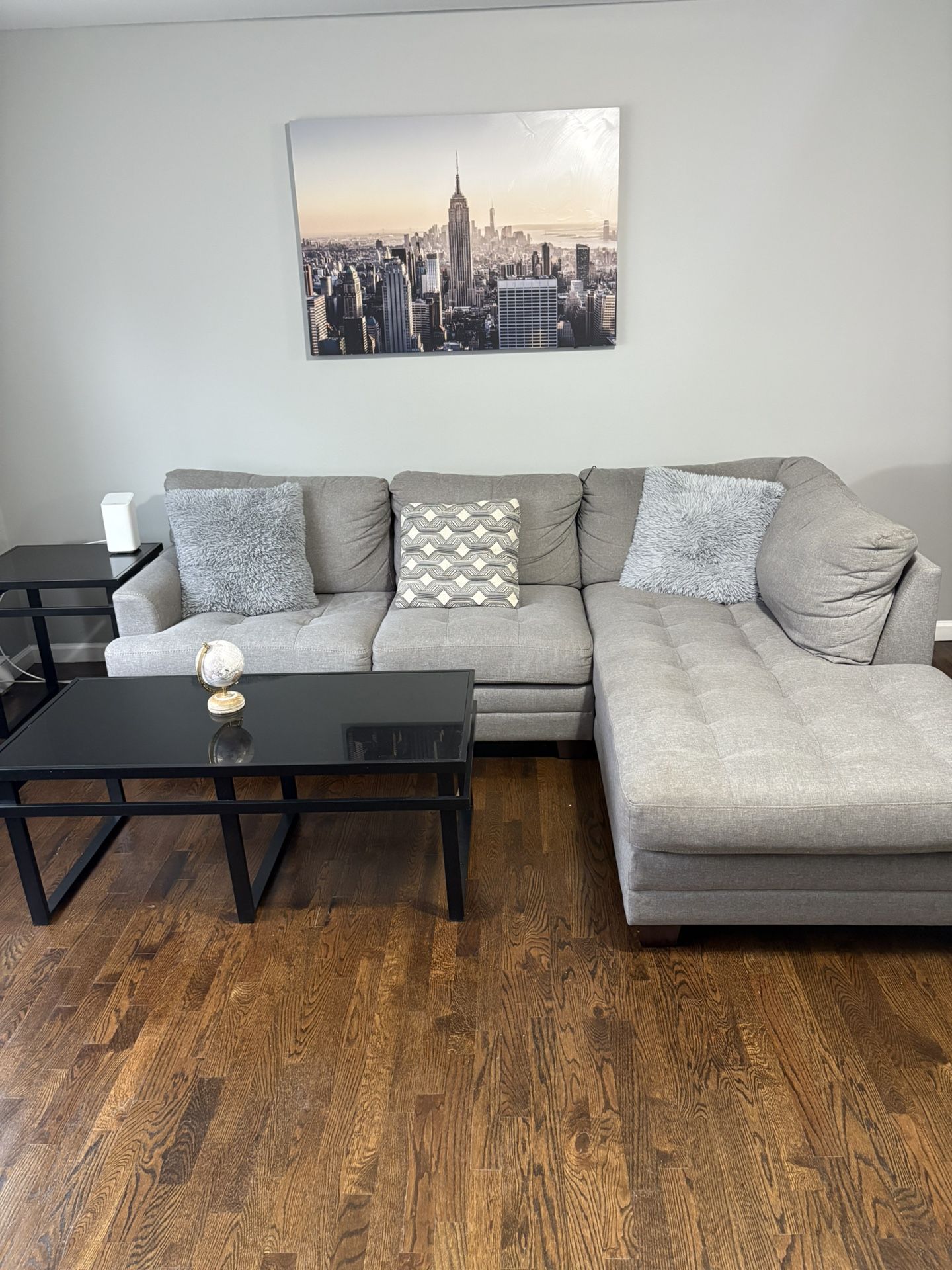 Sectional With Tables