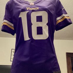 Justin Jefferson Nike On Field Custom Game Jersey - L - MN Vikings $85 or Best Offer