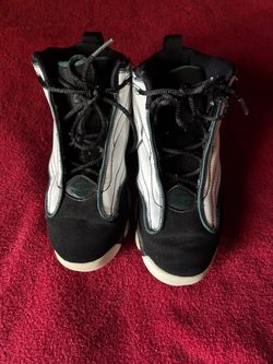 Air Jordan Pro Strong Black Dark Pine White 407484-011 Size 3Y US