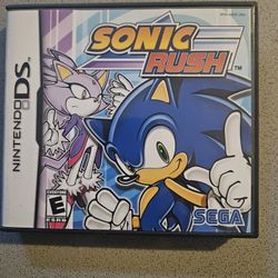 Sonic Rush Nintendo DS 