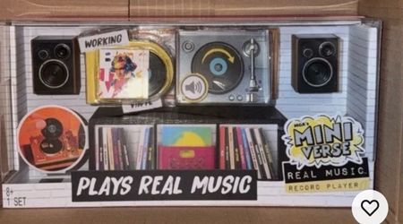 Miniverse record player new in box