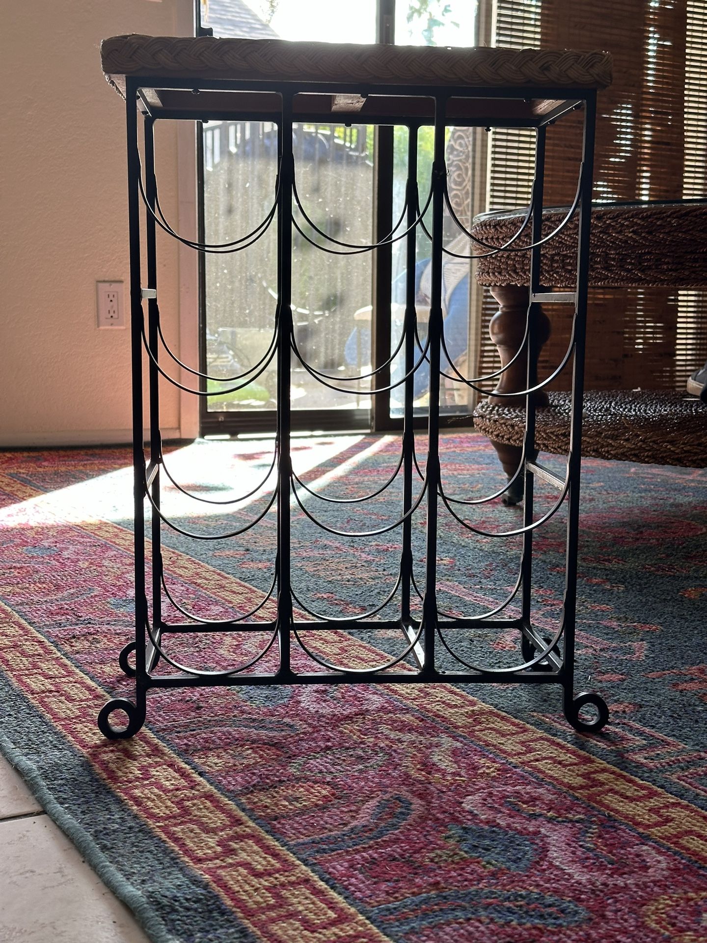 Boho 12 Bottle Wine Rack