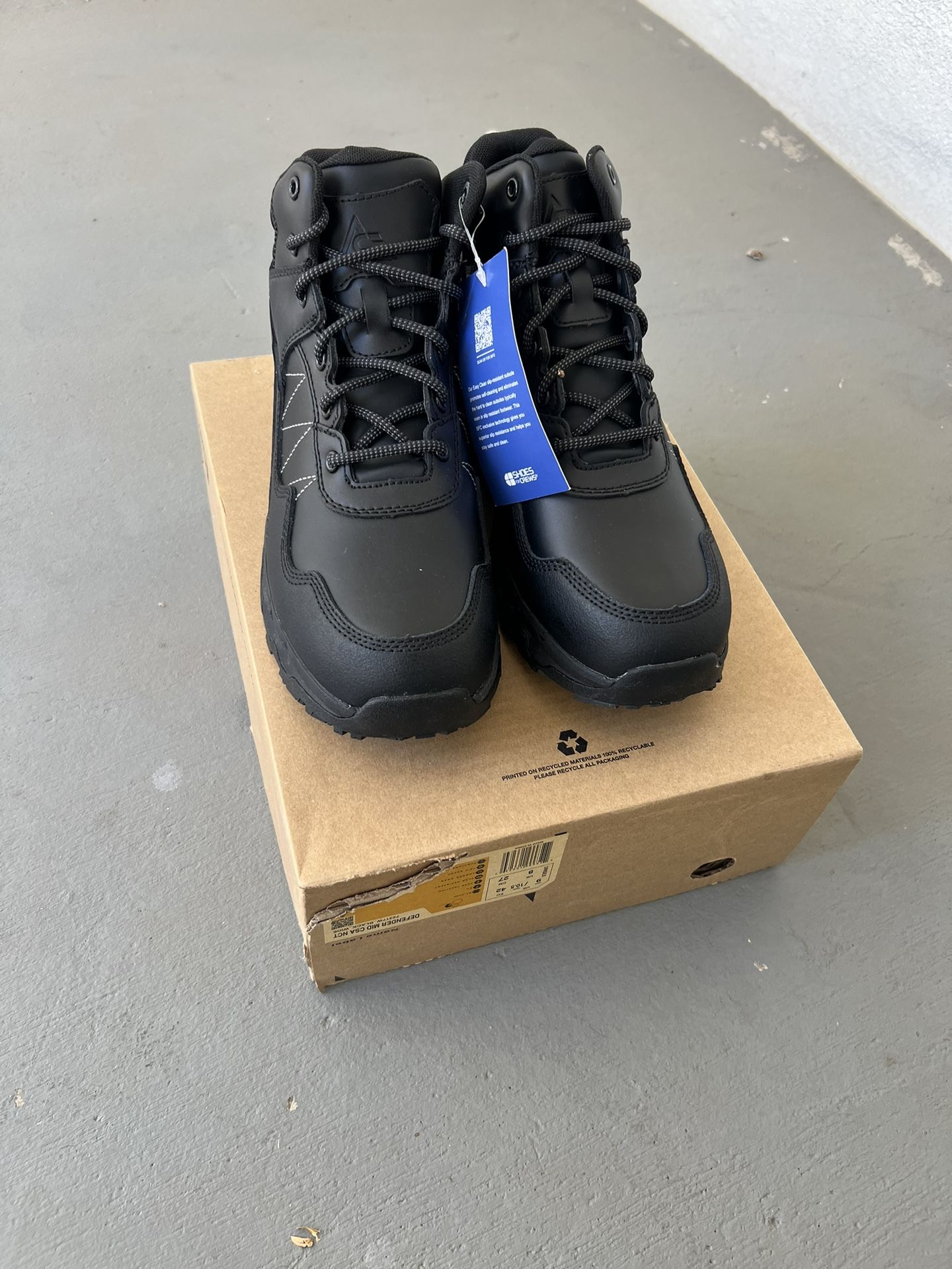 Black ACE work Boots