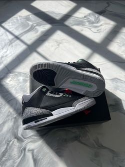 Air Jordan 3 Retro "Green Glow" Brand New - Multiple Sizes (6.5M / 7M) Authentic