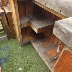 Custommadeudoorcedertpatiobar