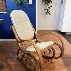 Vintage Bentwood Rocking Chair 