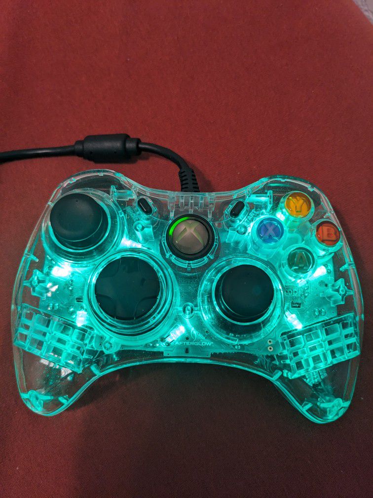 Xbox 360 After Glow Wired Controller 