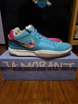 Ja 1 EYBL Blue Fuschia Mismatch Size 10 (Rare) Ebay Authenticated