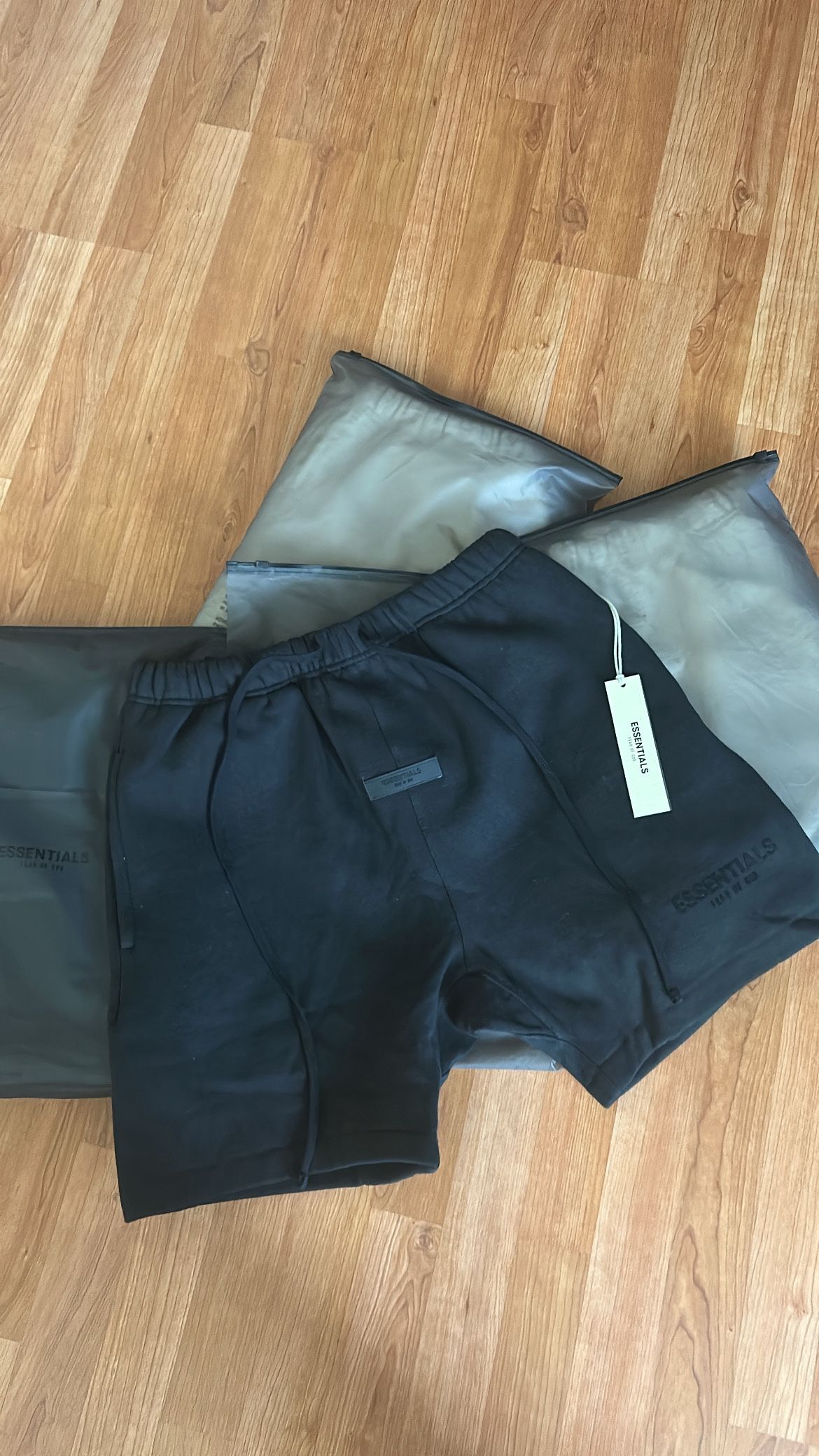 Black Essentials Shorts