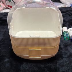 white dresser organizer