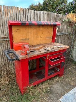 Work bench tool box