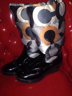 Patten Leather. Coach shoes