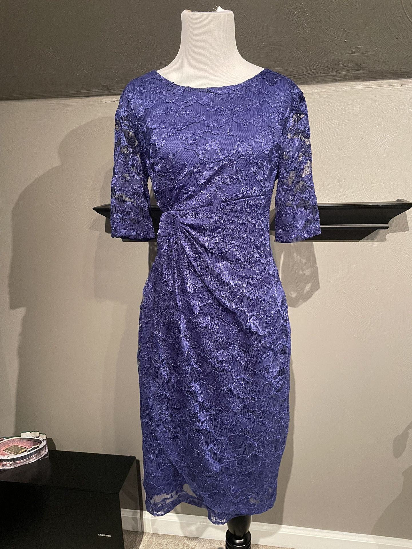 Purple Lace dress
