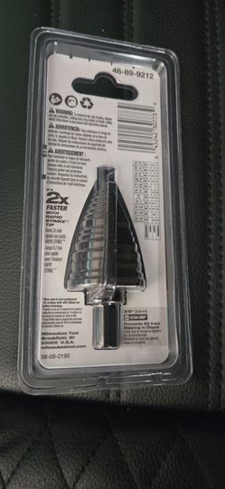 Step drill bit