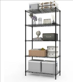 5 tier wire shelving unit